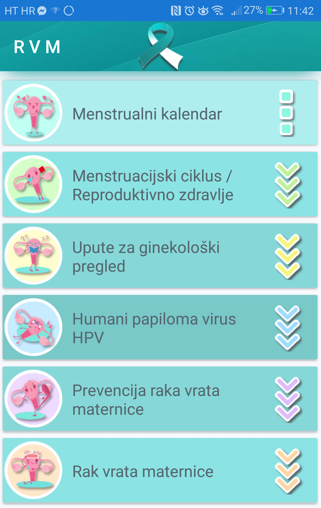 Trenutno pregledavate Mobilna aplikacija- RVM (rak vrata maternice)